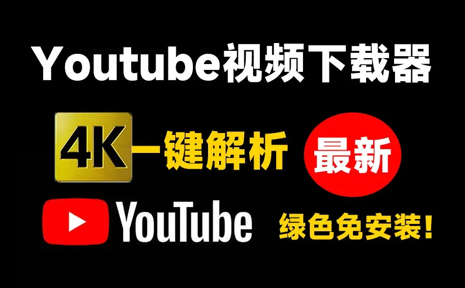 Youtube最新下载器！支持4K画质解析，使用简单，粘贴即可一键下载，无广告免登陆使用-码小屋素材